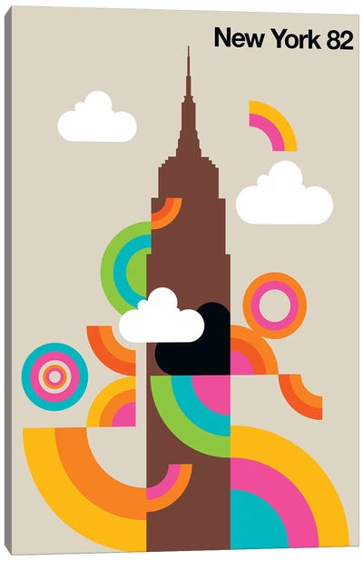 New York 82 Canvas Art Print - Empire State Building