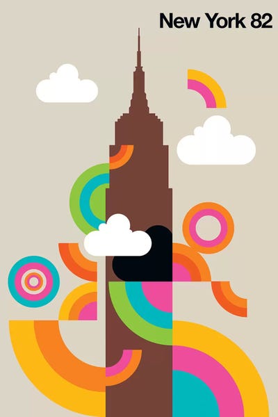 Empire State Building: New York 82 by Bo Lundberg