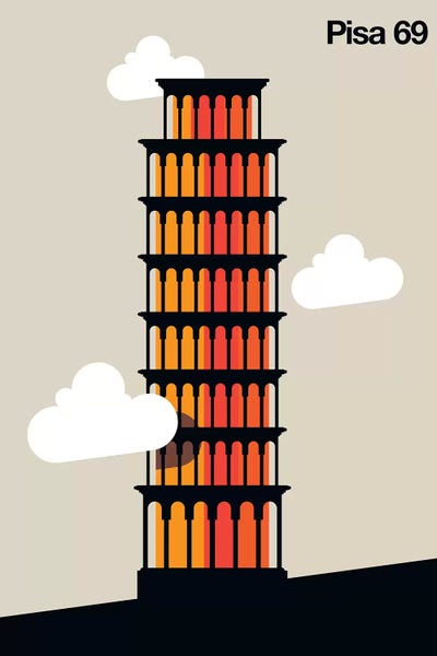 Towers: Pisa 69 by Bo Lundberg