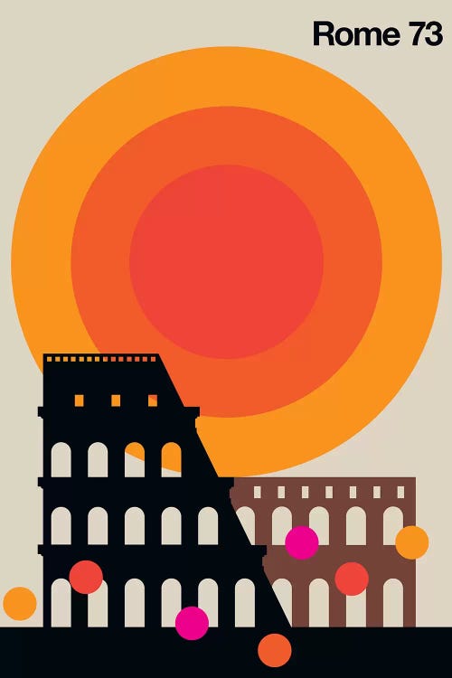 Rome 73 by Bo Lundberg wall art