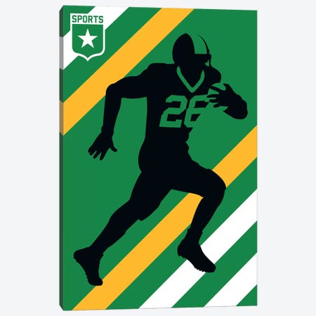 Sport - American Football Canvas Print #UND45} by Bo Lundberg Canvas Print
