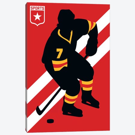 Sport - Ice Hockey Canvas Print #UND48} by Bo Lundberg Canvas Art