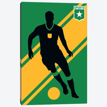 Sport - Soccer Canvas Print #UND50} by Bo Lundberg Canvas Print