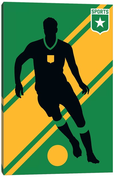 Sport - Soccer Canvas Art Print - Bo Lundberg