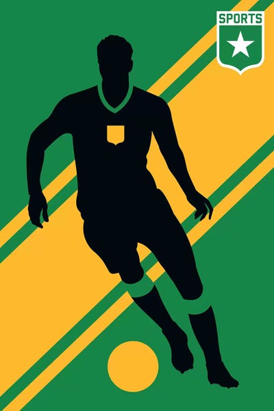 Kids Sports Art: Sport - Soccer by Bo Lundberg