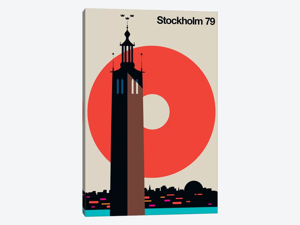 Stockholm 79 by Bo Lundberg 1-piece Art Print