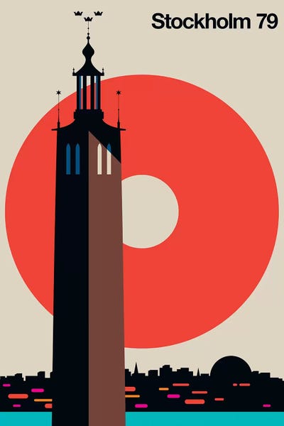 Towers: Stockholm 79 by Bo Lundberg