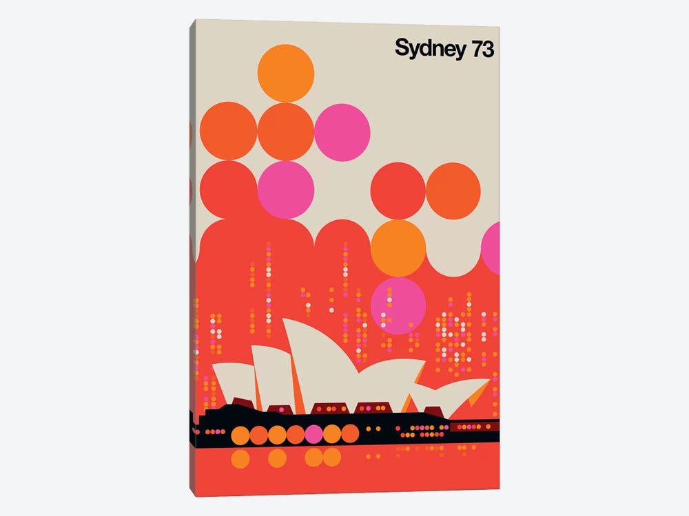 Sydney 73 by Bo Lundberg 1-piece Canvas Artwork