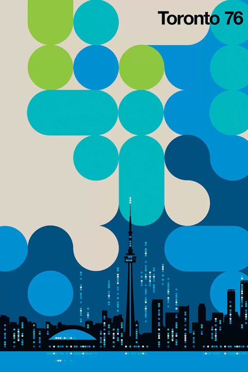 Toronto 76 by Bo Lundberg wall art