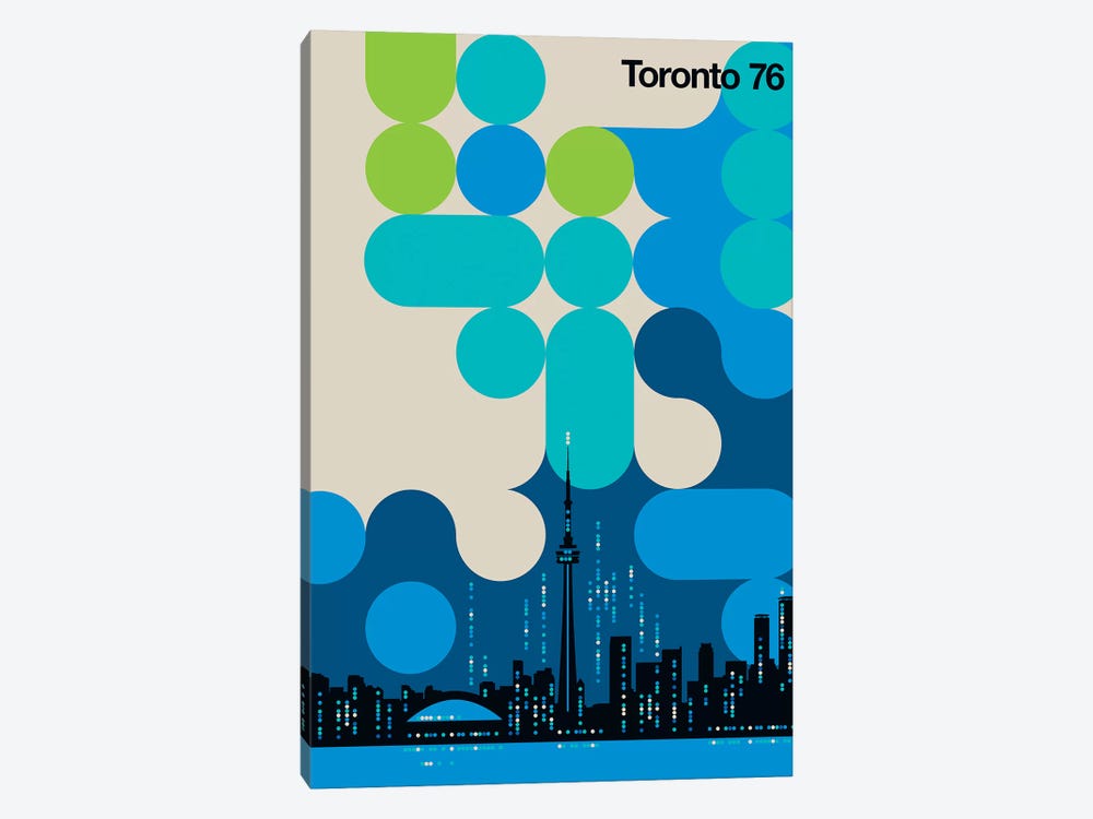 Toronto 76 by Bo Lundberg 1-piece Art Print