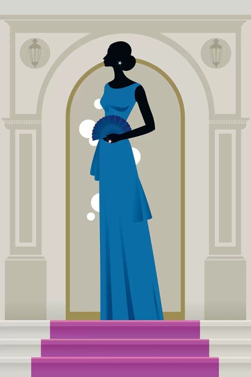 Woman by Bo Lundberg wall art