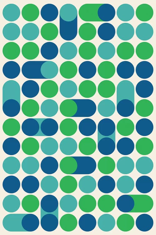 Blue Bleep by Bo Lundberg wall art