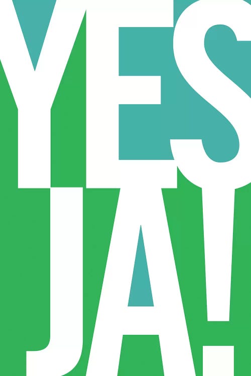 Yes, Ja by Bo Lundberg wall art