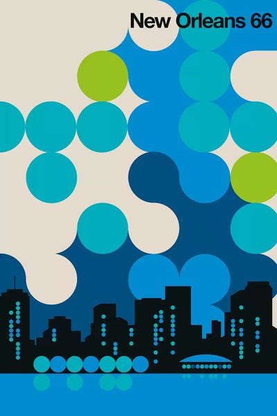 Louisiana: New Orleans 66 by Bo Lundberg