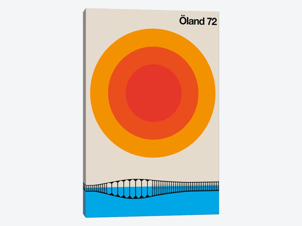 Öland 72 by Bo Lundberg 1-piece Canvas Print