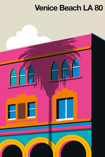 Bo Lundberg: Venice Beach 80 by Bo Lundberg