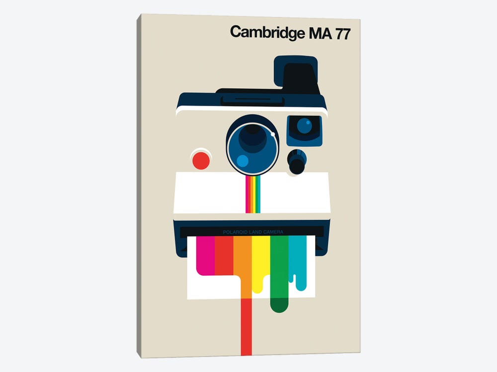 Cambridge MA 77 by Bo Lundberg 1-piece Canvas Print