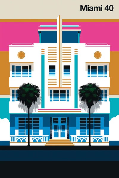 Miami Beach: Miami 40 by Bo Lundberg