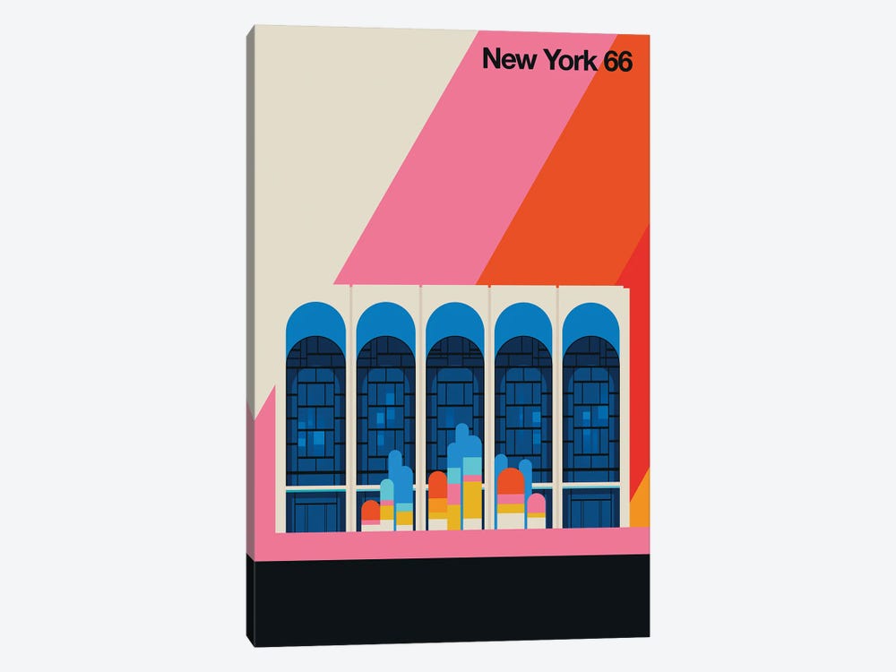New York 66 by Bo Lundberg 1-piece Canvas Art