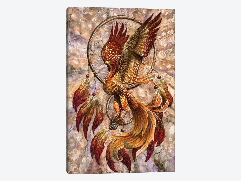 Phoenix Dreamcatcher by Sunima 1-piece Canvas Art