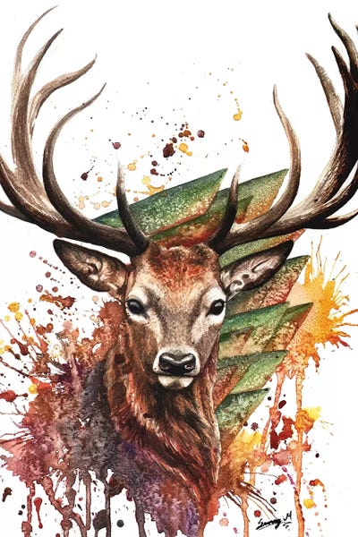 Sunima: Young Deer by Sunima