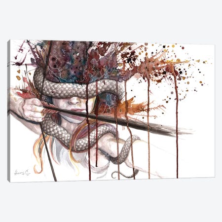 Blinded Archer Canvas Print #UNI4} by Sunima Canvas Wall Art