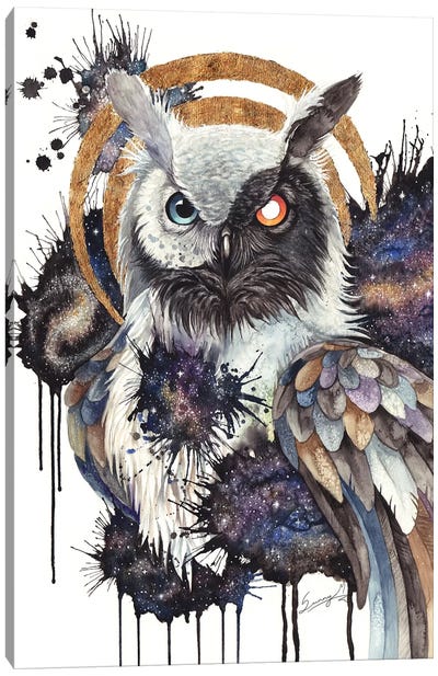 Guardian Of The Galaxies Canvas Art Print