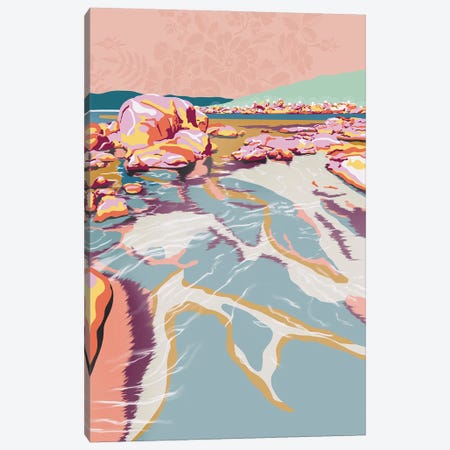 Eternal Beach Canvas Print #UNR13} by Unratio Canvas Print