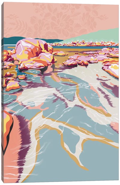 Eternal Beach Canvas Art Print - Unratio