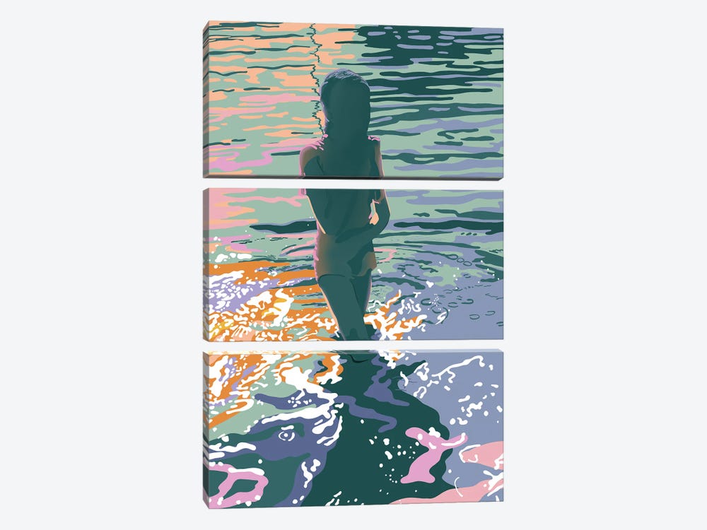 Splash by Unratio 3-piece Canvas Print
