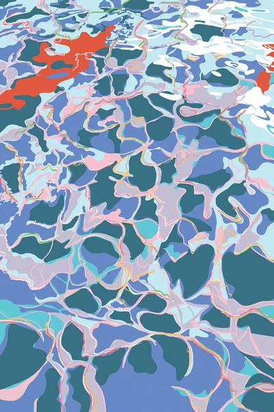 Swimming Pool by Unratio  multi panel art