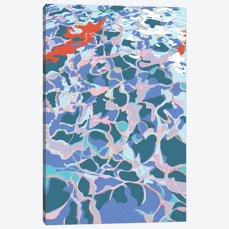 Swimming Pool Canvas Print #UNR40} by Unratio Canvas Wall Art