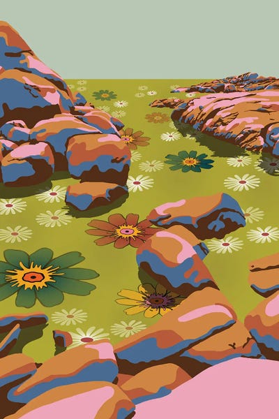 The Gulch by Unratio  canvas print