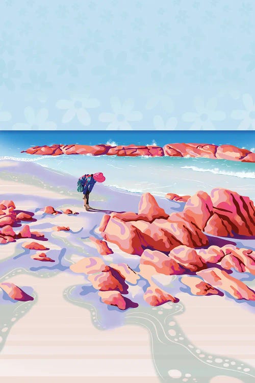 Wading by Unratio wall art