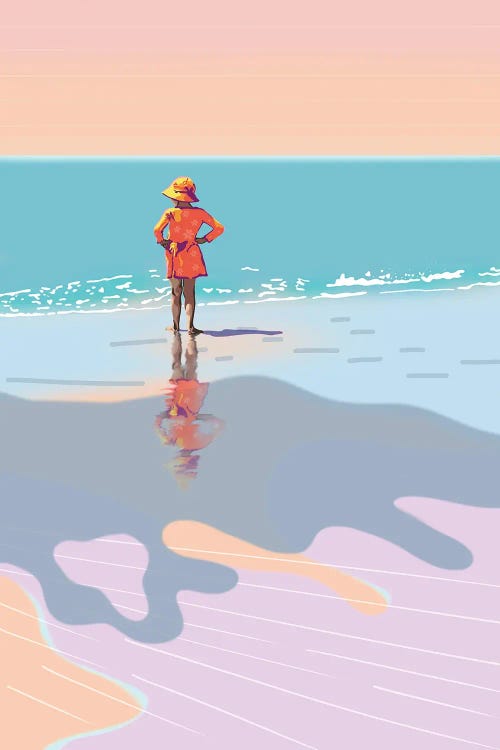 Waiting by Unratio wall art