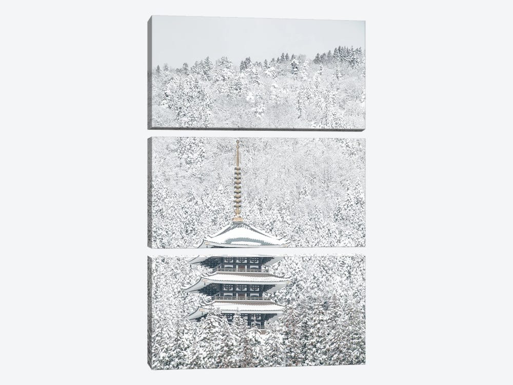Tower Of Winter by Naoya Yoshida 3-piece Canvas Wall Art