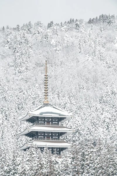 Japanese Culture: Tower Of Winter by Naoya Yoshida
