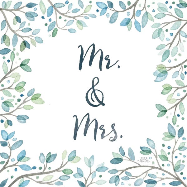 Typography: Enchanted Forest IV Sq by Laura Marshall