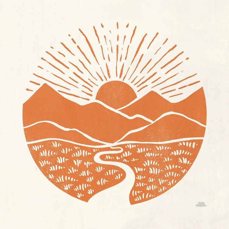On the Horizon I by Laura Marshall wall art