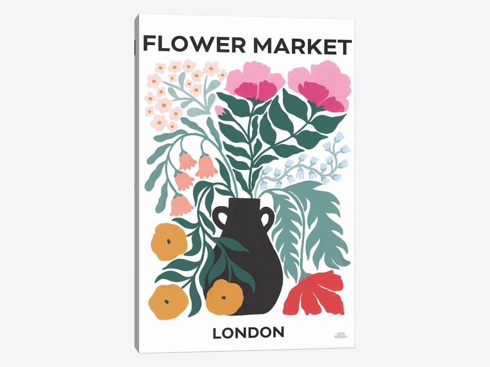 Flower Market I by Laura Marshall 1-piece Art Print