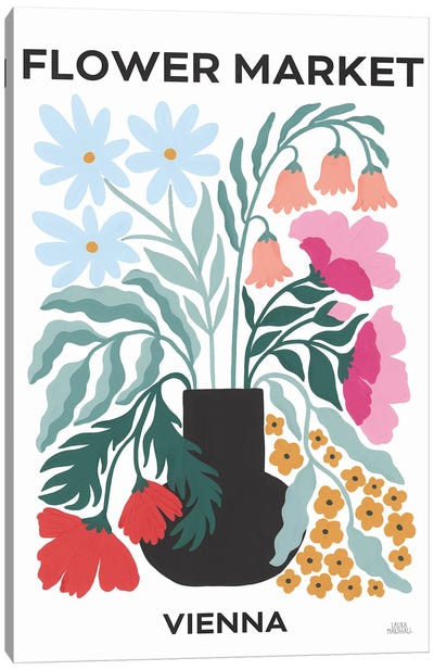 Flower Market IV Canvas Art Print - Laura Marshall
