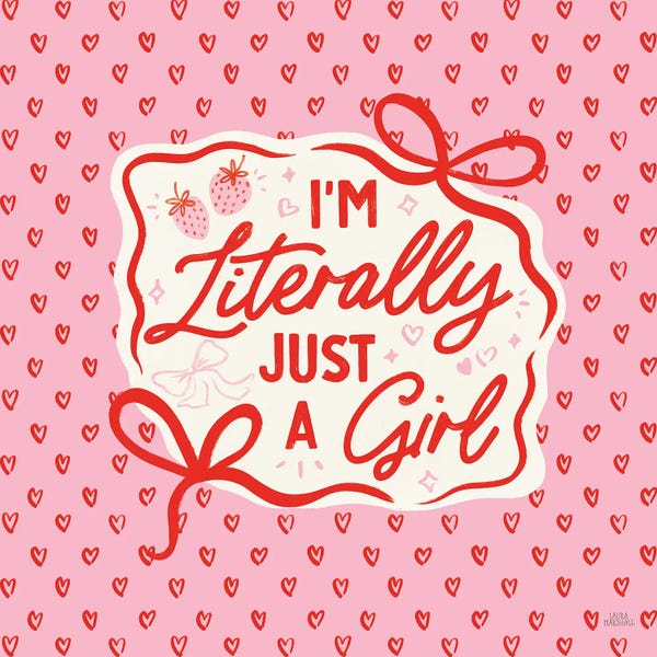 Hearts: Girly Pop III by Laura Marshall