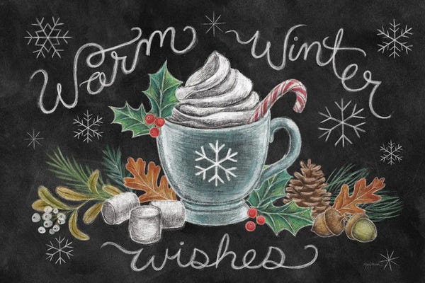 Christmas Signs & Sentiments: Christmas Chalk VIII by Mary Urban