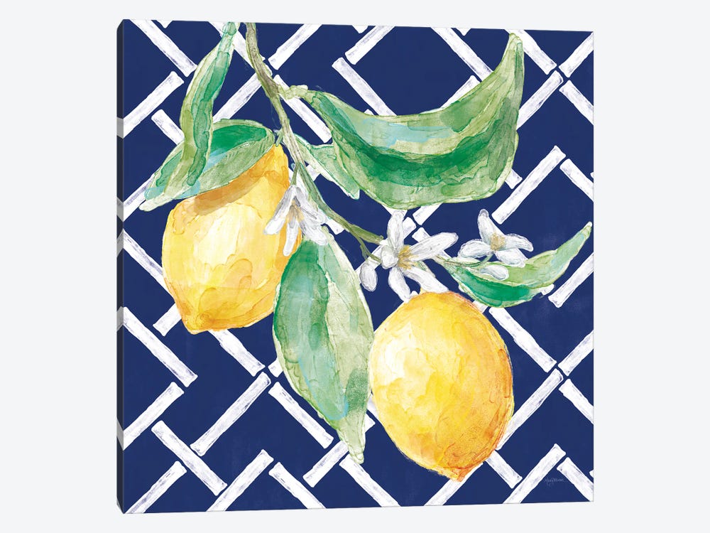 Everyday Chinoiserie Lemons I 1-piece Art Print
