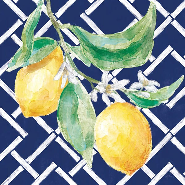 Chinoiserie: Everyday Chinoiserie Lemons I by Mary Urban