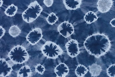 Shiboriscapes IV by Mary Urban framed canvas print