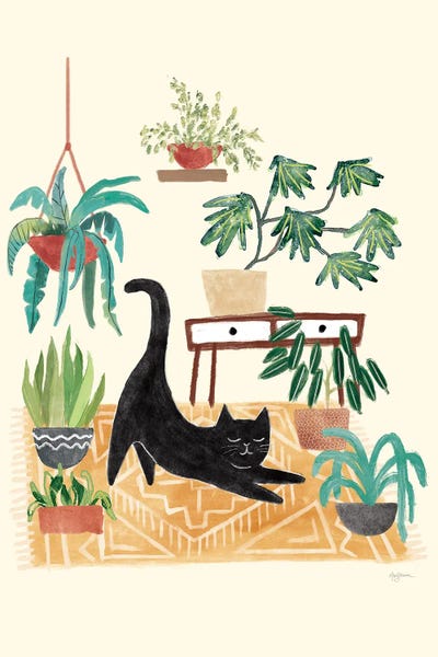 Fine Art Print: Urban Jungle I by Mary Urban