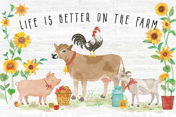 Goats: Farm Market I by Mary Urban