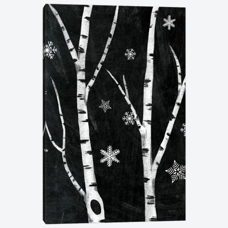 Snowy Birches IV Canvas Print #URB75} by Mary Urban Art Print