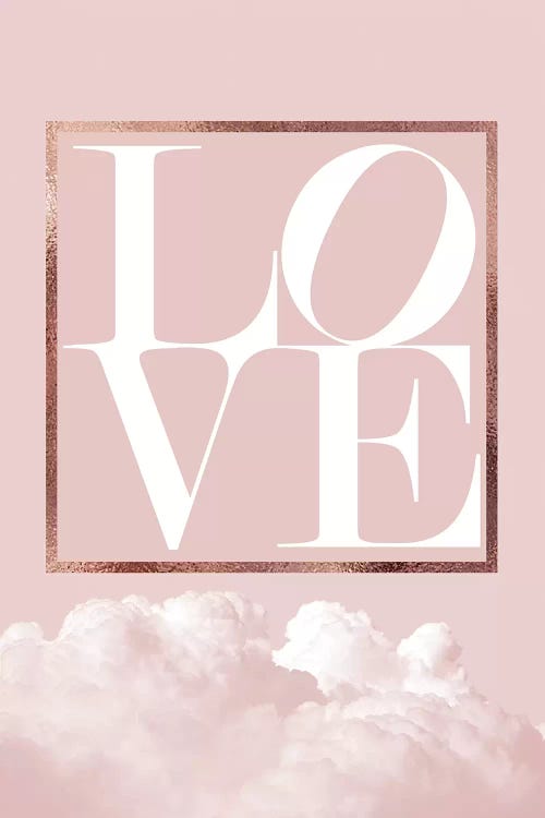 Love Joy Geo I by Urban Epiphany wall art